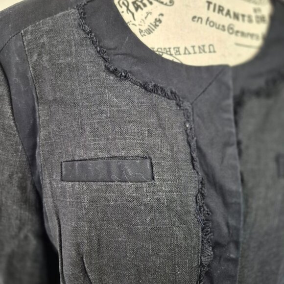 Chanel Style Linen Jacket - Picture 2 of 10